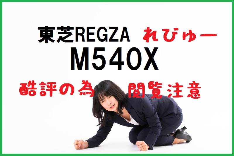 液晶テレビ Regza M540xシリーズ店頭実機レビュー 非常に言いにくい評価になりそう フカひれブログ